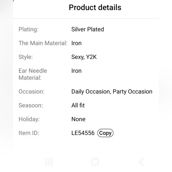 HOOP EARRINGS - Picture 12 of 12